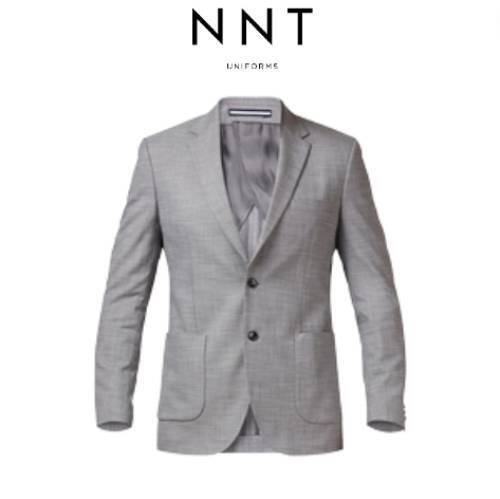 NNT Mens Half Lined 2 Button Linen Look Jacket Classic Fit Long Sleeve CATB94