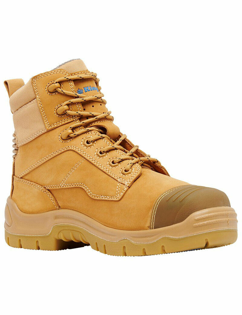 KingGee Mens Phoenix 6C EH MET Work Safety Boots Water Resistant Leather K27872-Collins Clothing Co
