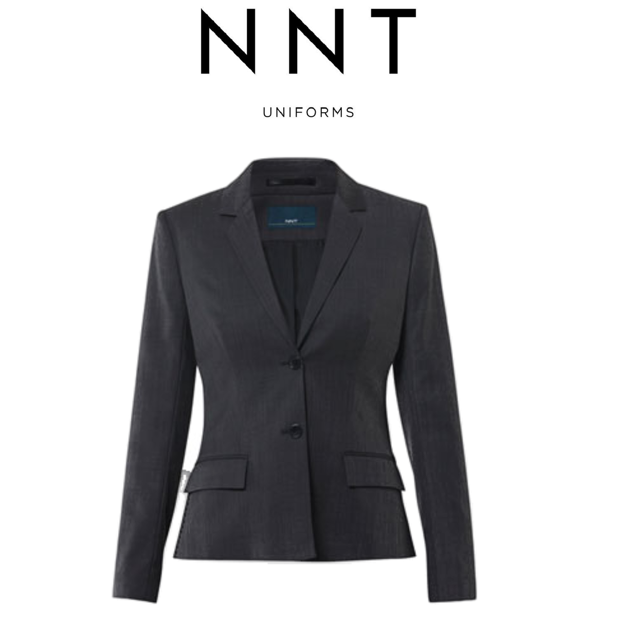 NNT Womens 2 Button Mid Length Formal Jacket Long Sleeve Blazer Business CAT1D4