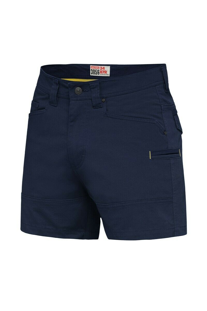 Hard Yakka 3056 Short Shorts Cotton Ripstop Tradie Utility Stretch Y05115-Collins Clothing Co