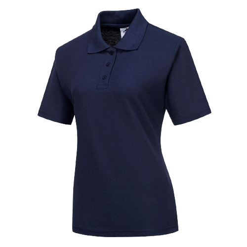 Portwest Naples Ladies Polo Shirt Ribbed Collar Soft Short Sleeve Shirt B209-Collins Clothing Co