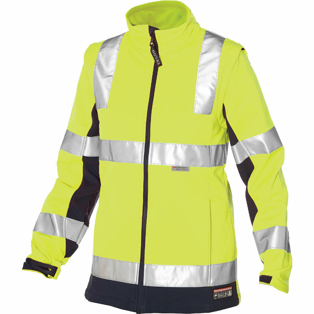 Portwest Women Huski Kimberly Jacket Softshell Reflective Hi-Vis Safety K7003-Collins Clothing Co