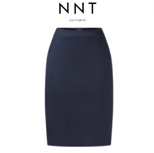 NNT Womens Sharkskin Detail Pencil Skirt Box Pleats Business Comfort CAT2L3