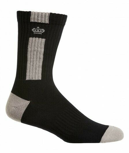 KingGee Crew Cotton Work Socks 5 Pack Padded Footbed Workwear K09035-Collins Clothing Co
