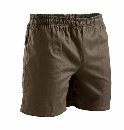 Stubbies Ruggers Mens Long Leg Shorts Draw Cord Cotton Comfort Work SE214H-Collins Clothing Co