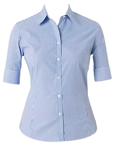 NNT Womens Discontinued Cotton Blend Stripe French Cuff Business Shirt CAT47H