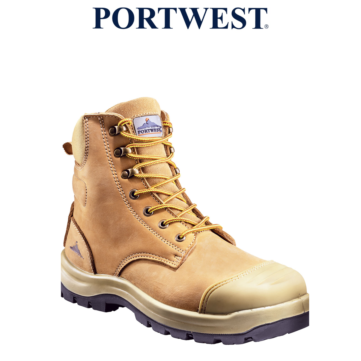 Portwest Mens Portwest Bunbury Safety Boots Anti-Static Footwear Waterproof FC31