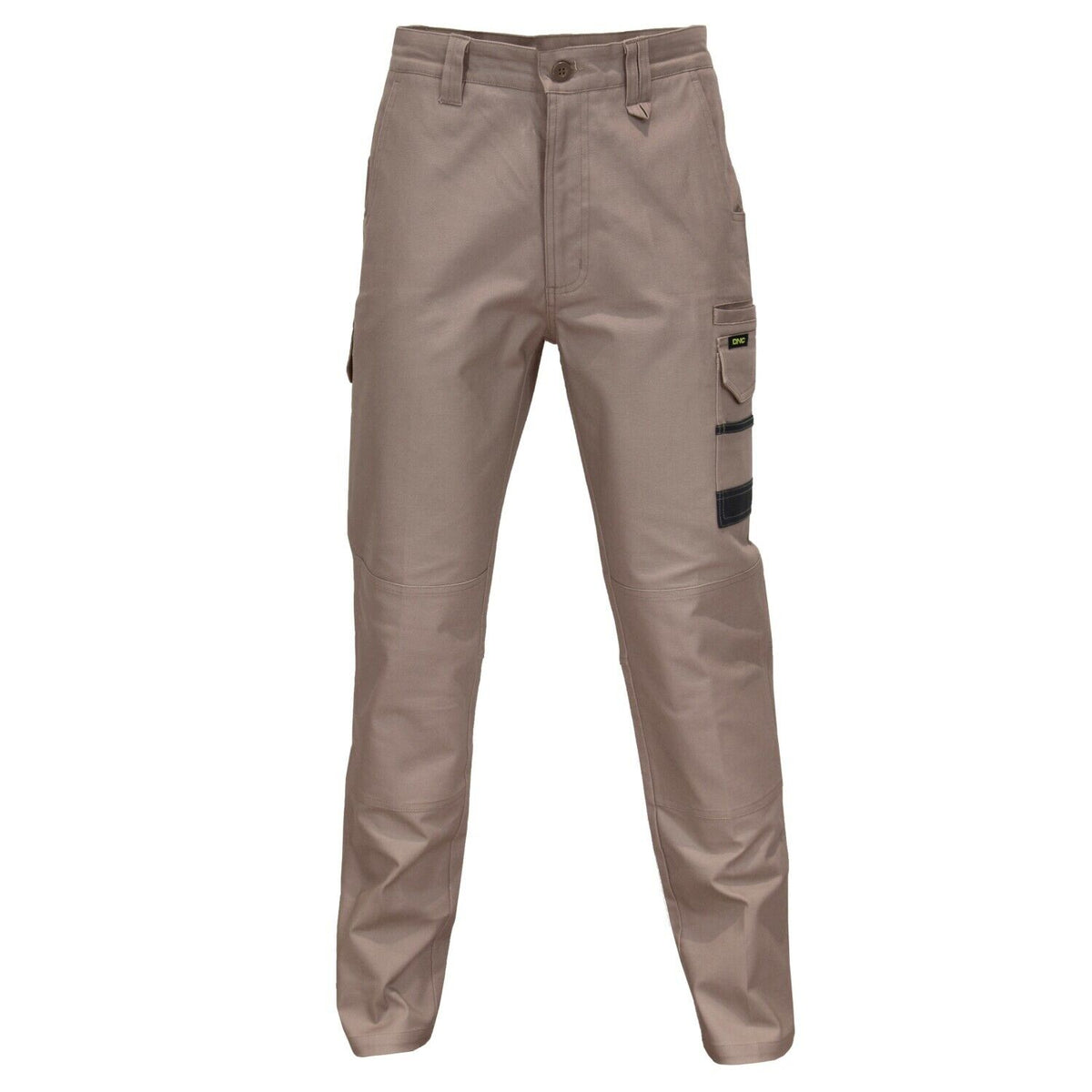 DNC Workwear Men SlimFlex Tradie Cargo Pants Durable Duck Tough Pant Work 3375