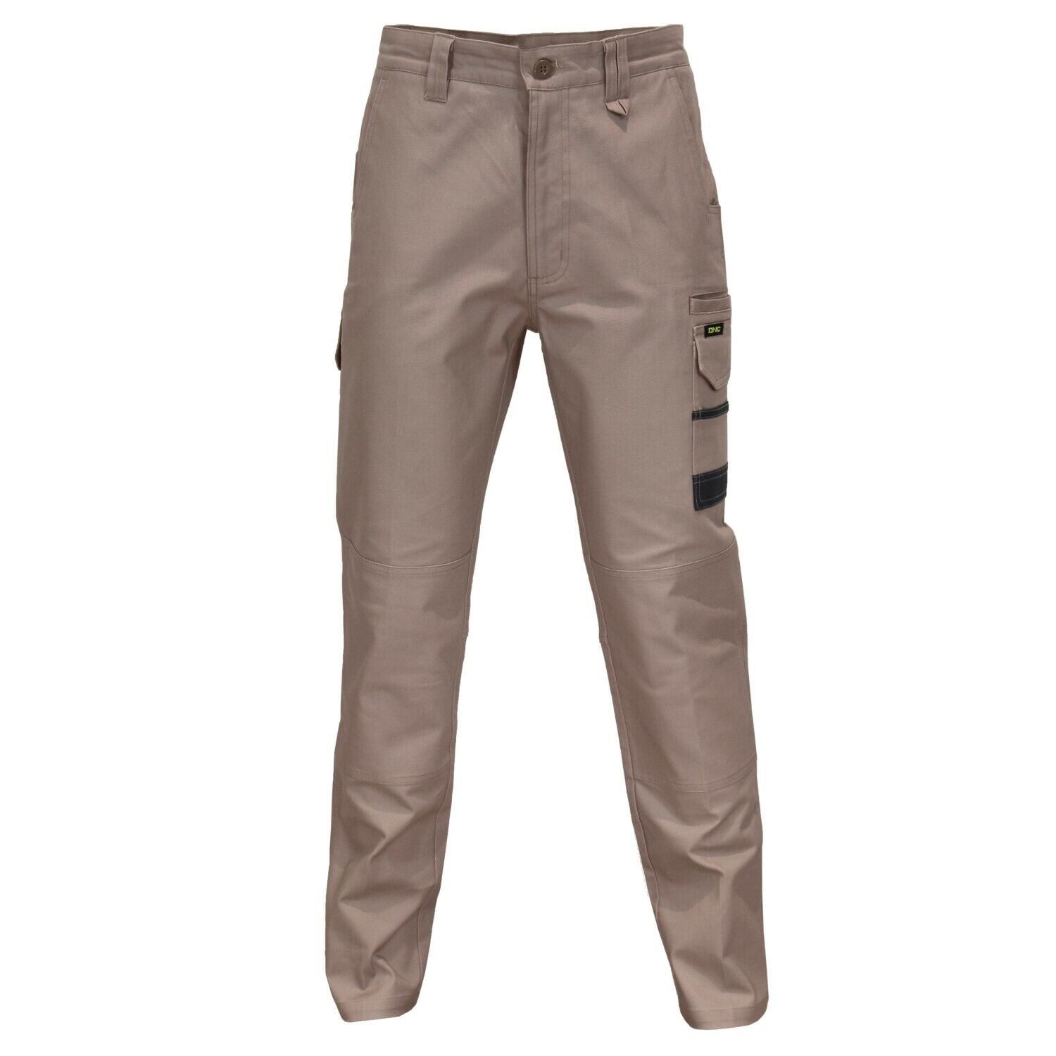 DNC Workwear Men SlimFlex Tradie Cargo Pants Durable Duck Tough Pant Work 3375-Collins Clothing Co