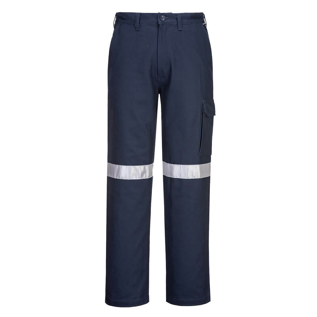 Portwest Mens Prime Mover Cargo Pants Taped Cotton Pre Shrunk Work Safety MP701-Collins Clothing Co