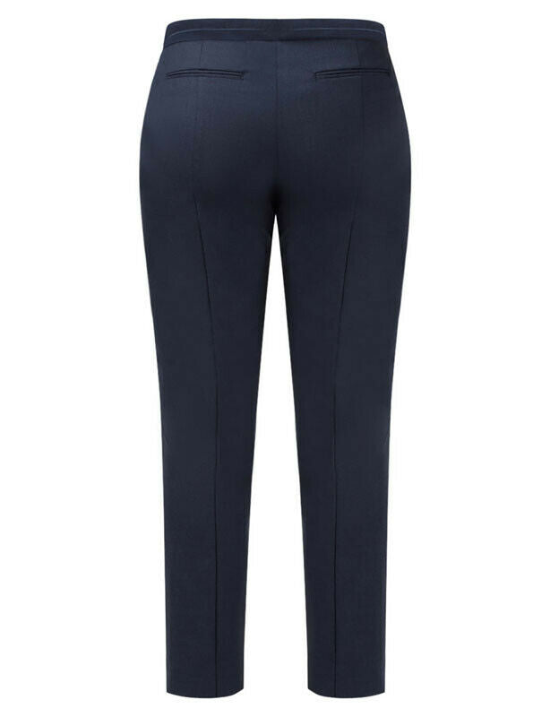 NNT Womens Sharkskin Slim Formal Detail Pants Tough Business Waistband CAT3KQ-Collins Clothing Co