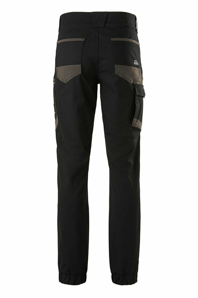 Hard Yakka Mens Raptor Cuff Pants Work Safety Tough Comfy Cargo Wear Y02717-Collins Clothing Co