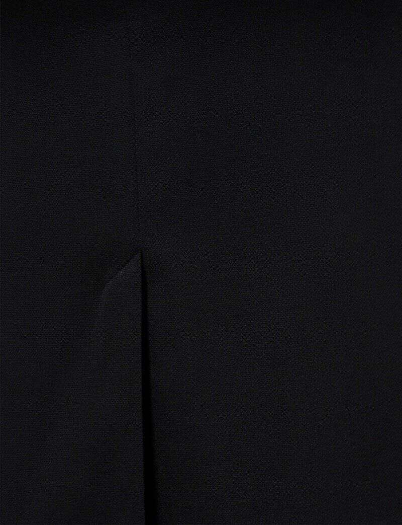 NNT Womens Formal Dobby Stretch Panel Pencil Skirt Fully Lined Business CAT2NF-Collins Clothing Co