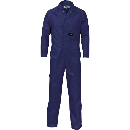 DNC Workwear Mens Polyester Lightweight Cool-Breeze Cotton Drill Coverall 3104-Collins Clothing Co