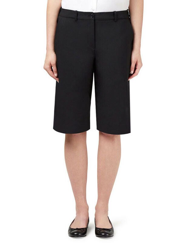 NNT Womens Helix Dry Poly Elastic Waist Shorts Waist Band Button Short CAT3NX-Collins Clothing Co