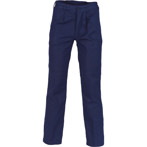DNC Workwear Mens Cotton Drill Work Pants Comfortable Heavyweight Work 3311-Collins Clothing Co
