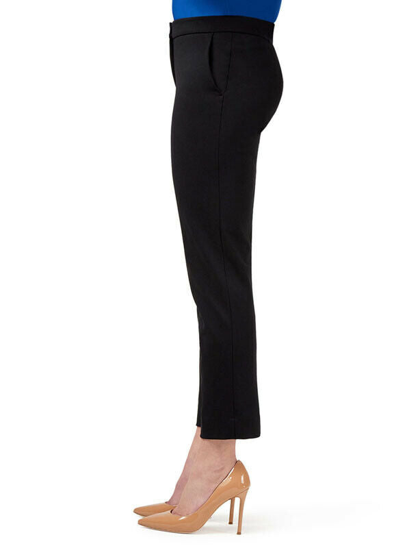 NNT Womens Ponte Knit Slim Formal Pant Slim Leg Fit Tough Business Pants CAT3KM-Collins Clothing Co