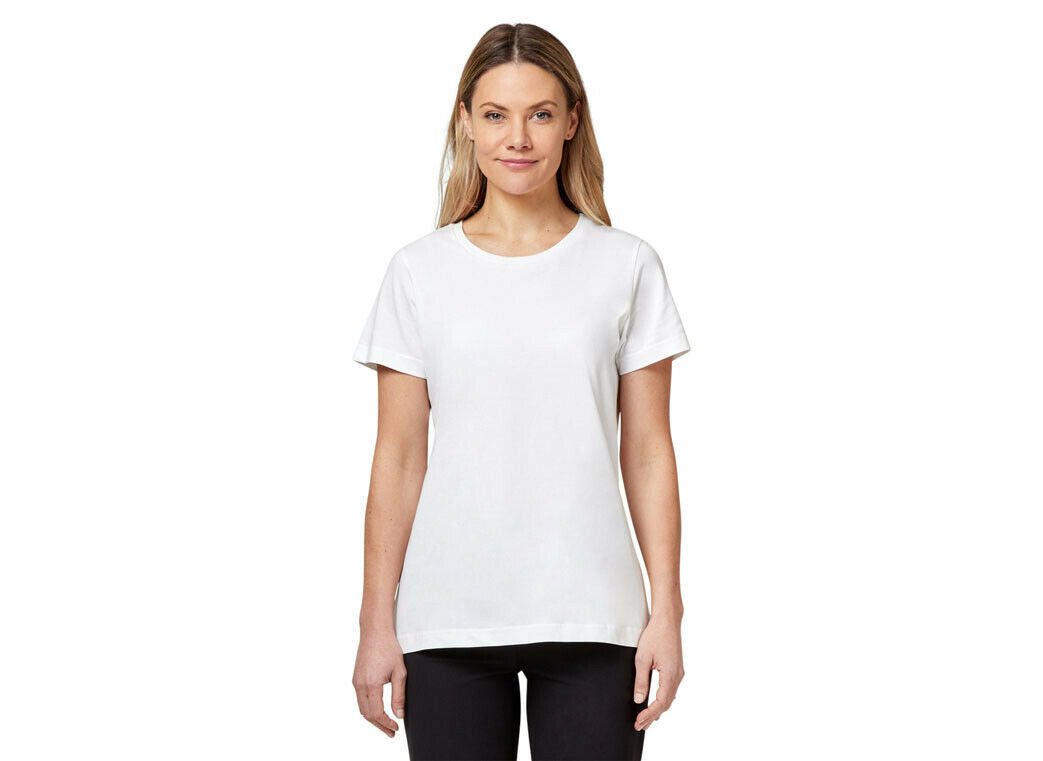 NNT Womens Formal Short Sleeve Crew Neck Tee Classic Fit Cotton Stretch CATUDM-Collins Clothing Co