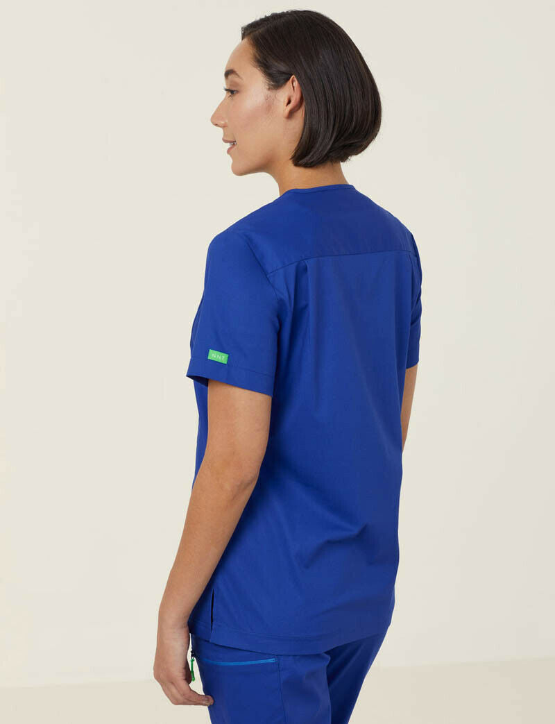 NNT Uniform Womens Next Gen Antibacterial Florence Scrub Top V Neck Nurse CATULM-Collins Clothing Co