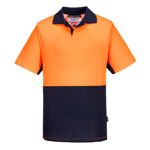 Portwest Short Sleeve Food Industry Cotton Comfort Polo Work Safety MF210-Collins Clothing Co