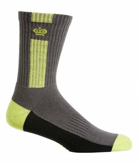KingGee Crew Cotton Work Socks 5 Pack Padded Footbed Workwear K09035-Collins Clothing Co