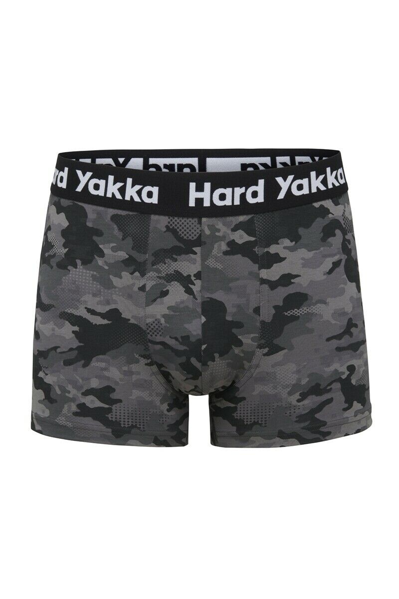 Hard Yakka Mens Cotton Trunk 5 Pack Elastic Waistband Trunks Underwear Y26578-Collins Clothing Co