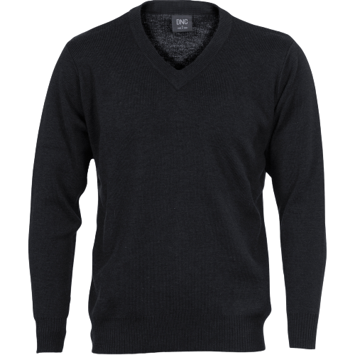 DNC Workwear Mens Pullover Jumper Wool Blend Work Body Warmer Winter Safety 4321-Collins Clothing Co