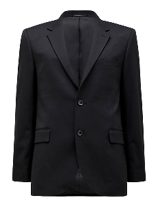 NNT Mens 2 Button Jacket PV Stretch Twill Lightweight Black Blazer Comfy CATBA2-Collins Clothing Co