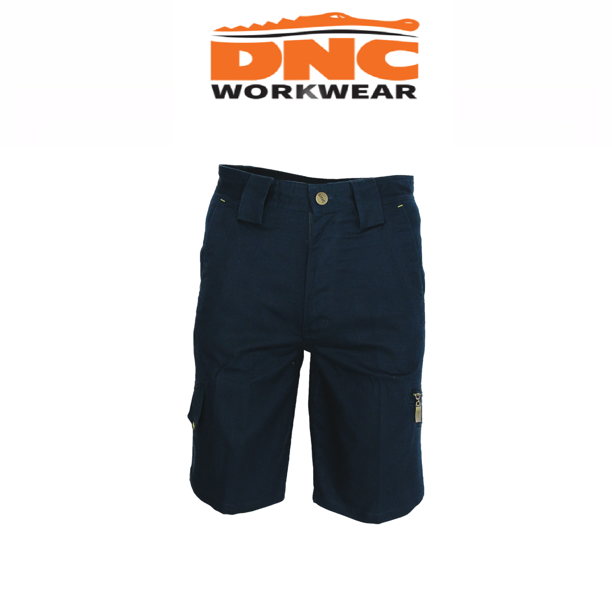 DNC Workwear Men Ripstop Tradies Cargo Shorts Tough Work Summer Short 3383