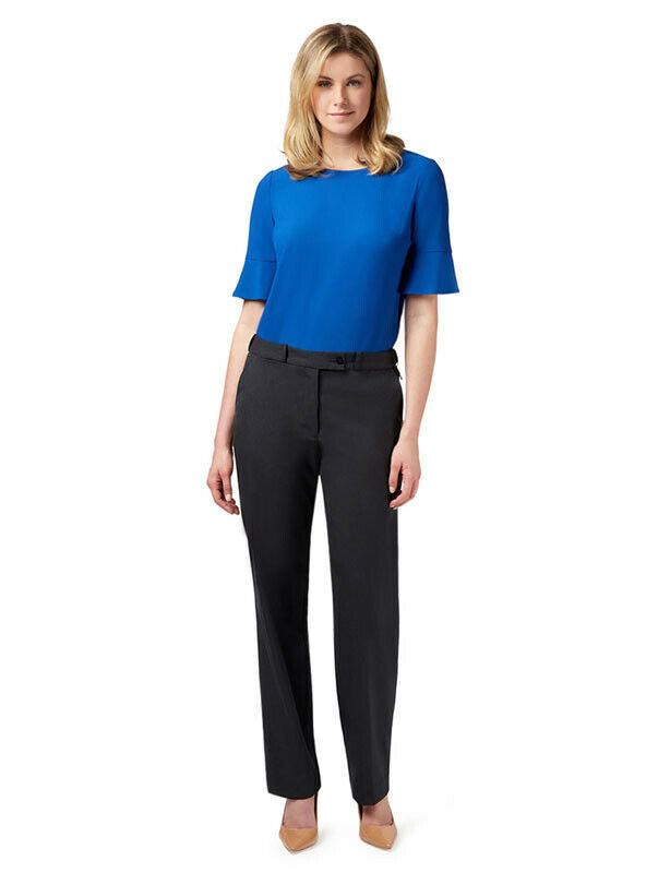 NNT Womens Stretch Business Pant Tough Elastic Waistband Formal Pants CAT3C9-Collins Clothing Co