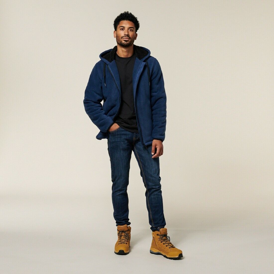 Hard Yakka Mens Atomic Work Hybrid Safety Boots Nano Gravity Carbon Fiber Y60280-Collins Clothing Co