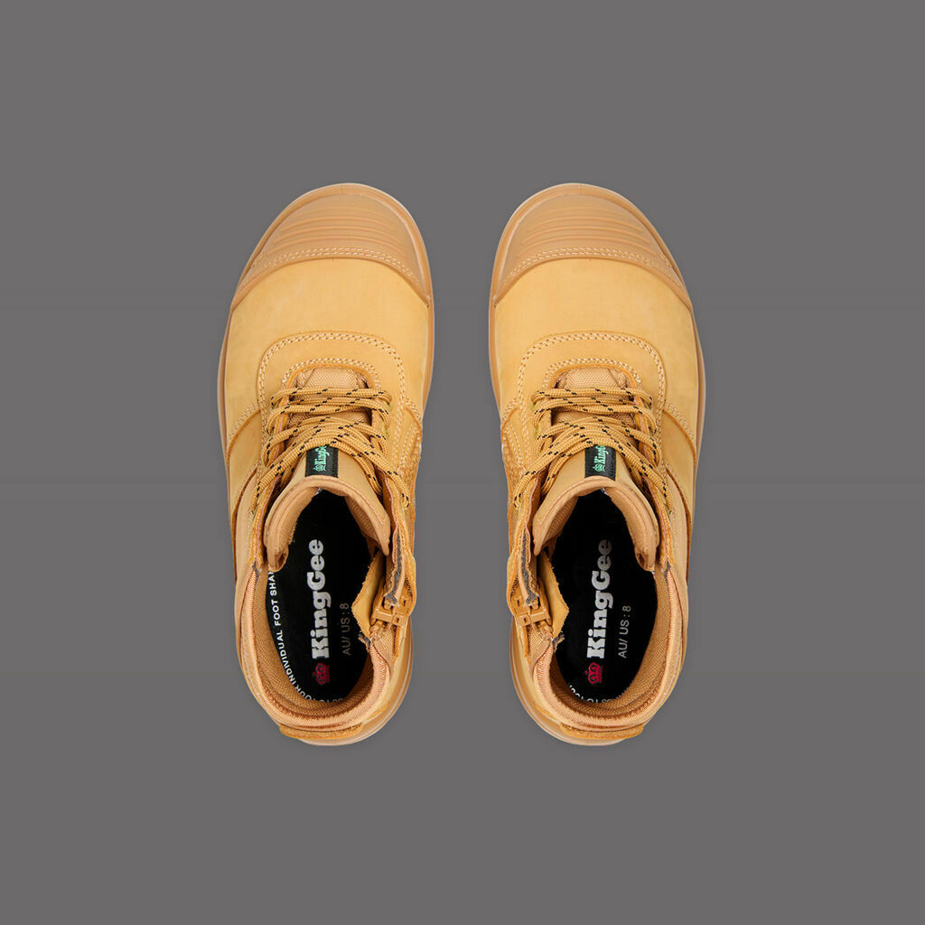 KingGee Womens Tradie Work Boots Work Safety Memory Foam Toe Protect K26491-Collins Clothing Co