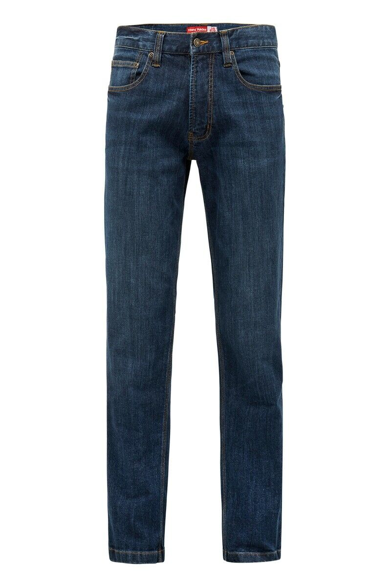 Hard Yakka Mens Heritage Slim Jeans Tough Ultimate Comfort Stretch Denim Y03105-Collins Clothing Co