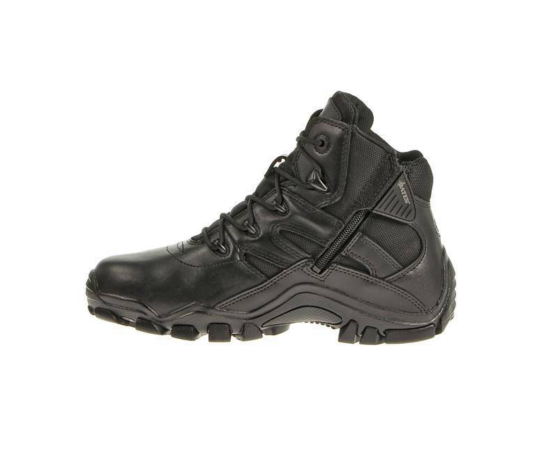 Mens Bates Tactical Delta 6 Boots Shoes Side Zip Lace Leather ICS Comfort E72012
