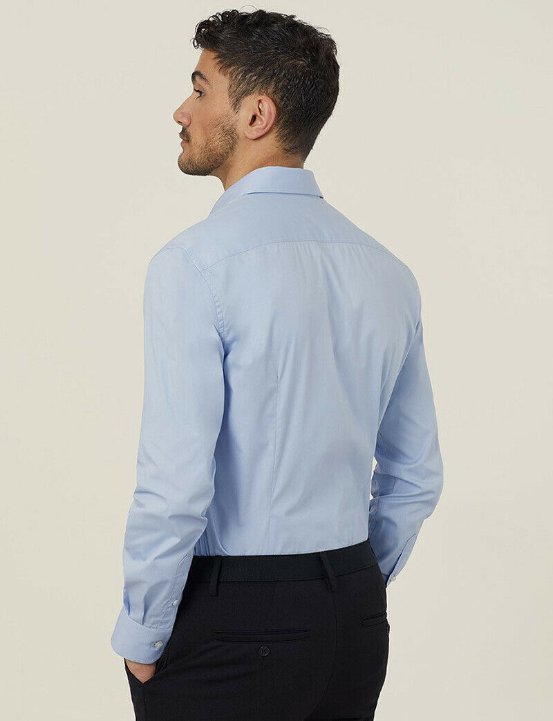 NNT Mens Business Long Sleeve Shirt Avignon Regular Fit Formal Shirts CATJDG