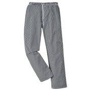 Portwest Mens Bromley Chefs Trousers Cotton Comfortable Drawcord Work Pants C079-Collins Clothing Co