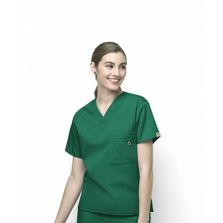 NNT Unisex Wonderwink Alpha Scrub Top Relaxed Fit Work Nursing Hospital CATRBT-Collins Clothing Co