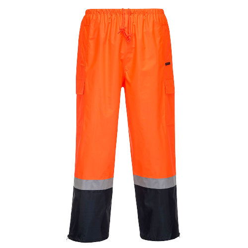 Portwest Wet Weather Cargo Pants 2 Tone Reflective Work Safety MP200-Collins Clothing Co