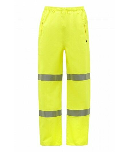 KingGee Mens Wet Weather Reflective Pant Lightweight Waterproof Safety K53035-Collins Clothing Co