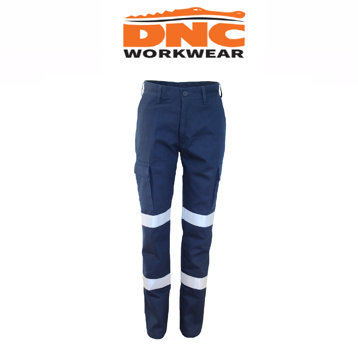 DNC Workwear Ladies Double Hoops Taped Cargo Pant Tough Work Casual Pants 3330