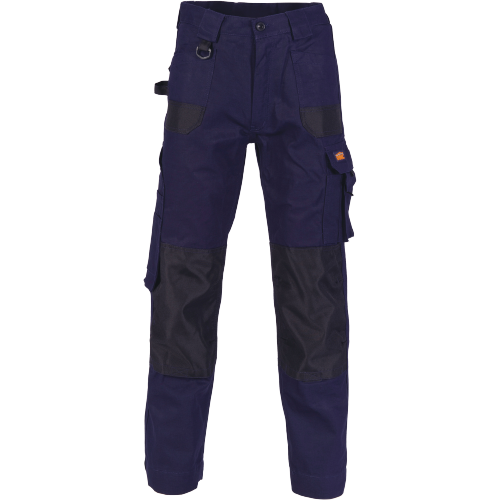 DNC Workwear Duratex Cotton Duck Weave Cargo Pants Work Safety Pant 3335