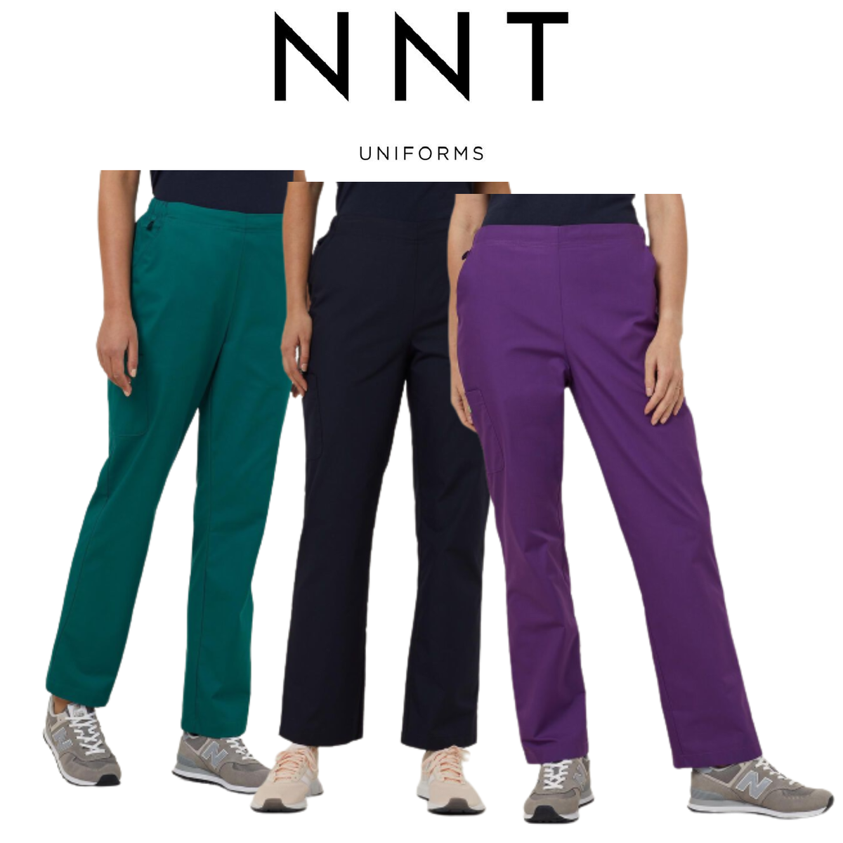 NNT Uniform Women Page Scrub Pant Elastic Waistband Drawstring Work Pants CAT3W9