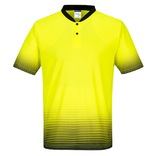 Portwest Sublimation Polo S/S Lightweight Hi Vis Polo Comfortable Shirt MP514-Collins Clothing Co