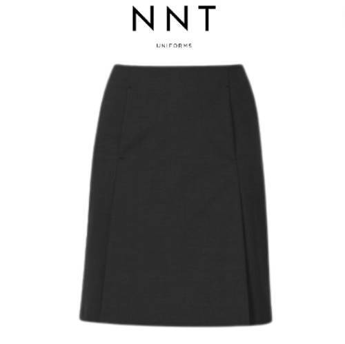 NNT Womens Stretch Wool Blend A-Line PLeat Skirt Business Comfort CAT2ME