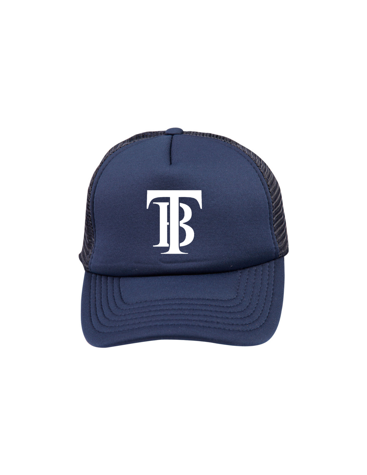 Tumby Bay TB Embroidered 3D Trucker Cap Navy