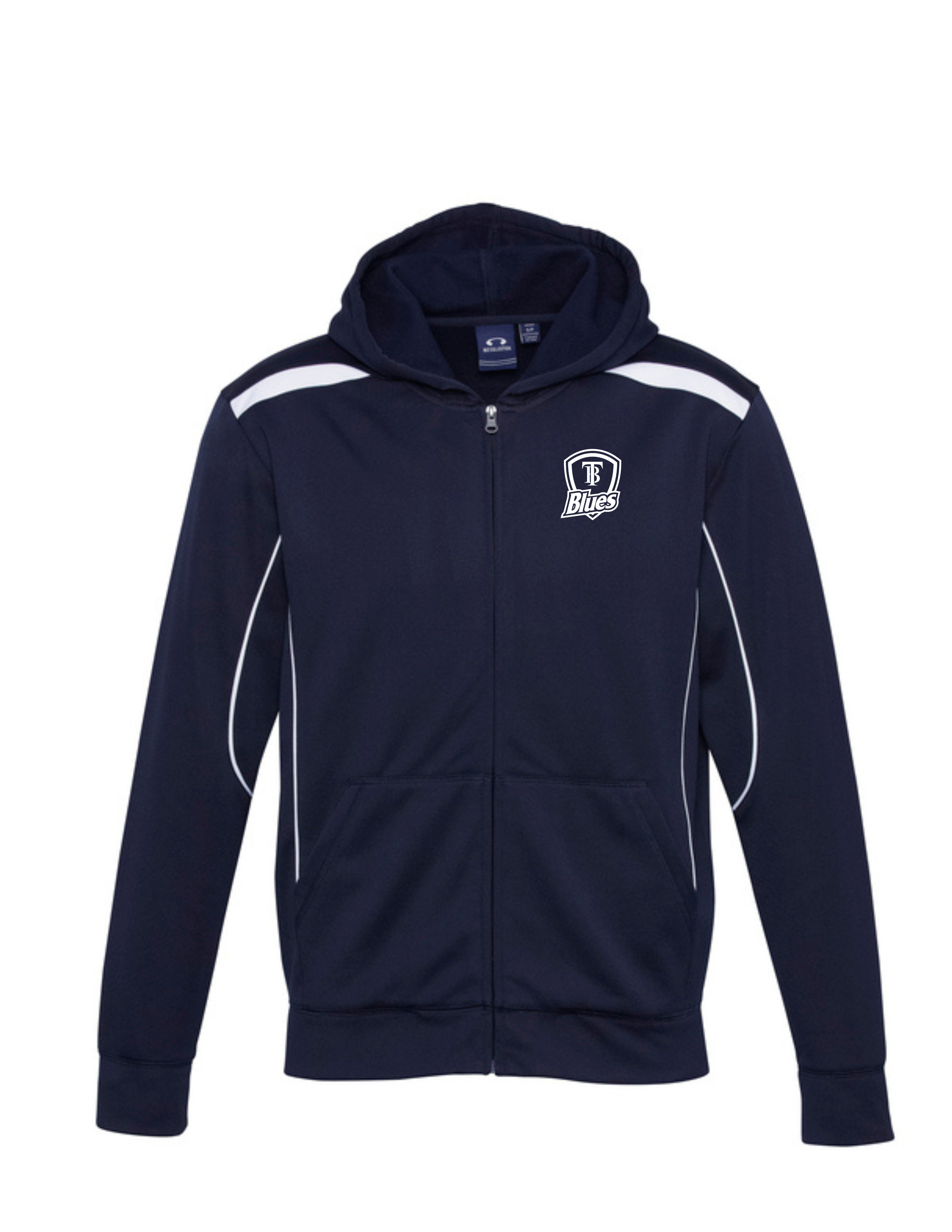 Tumby Bay Blues Kids United Hoodie Logo Embroidered Navy SW310K-Collins Clothing Co