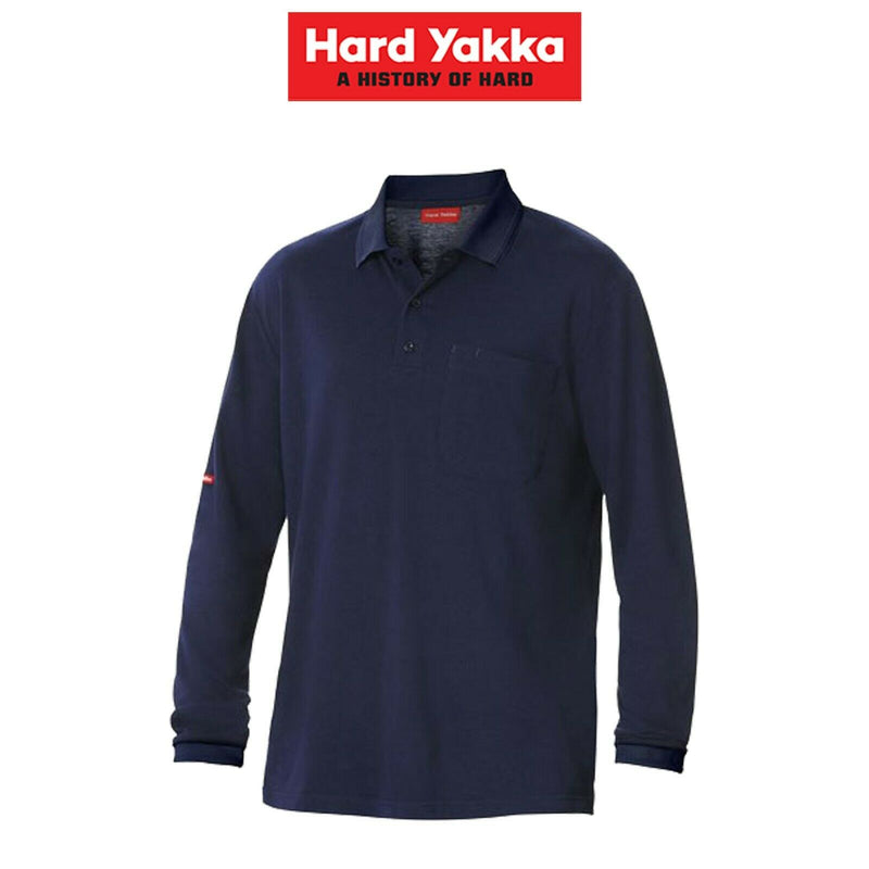 Hard yakka long sleeve polo Clearance